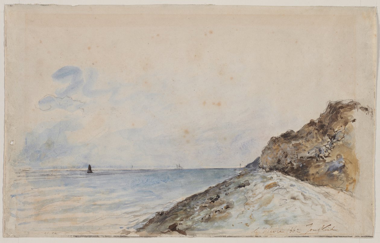 Le Havre, 1862. od Johan Barthold Jongkind