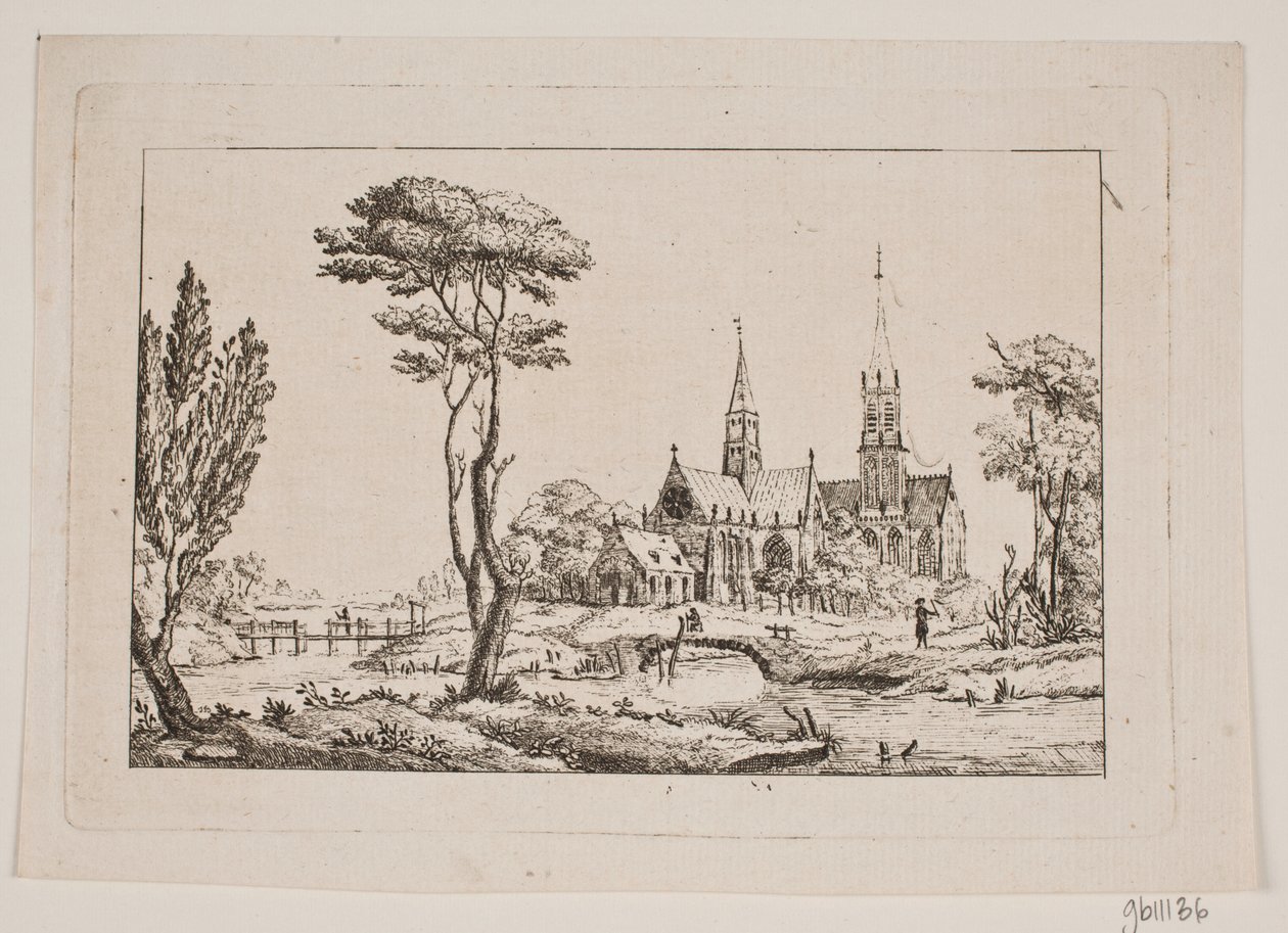 Gotický kostel od Johan Bülow