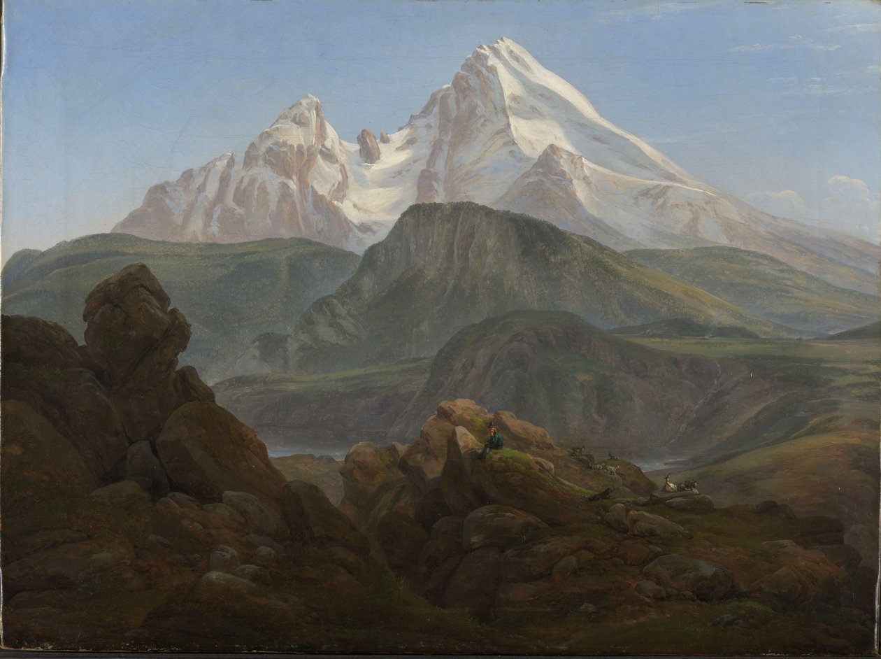 Watzmann od Johan Christian Dahl
