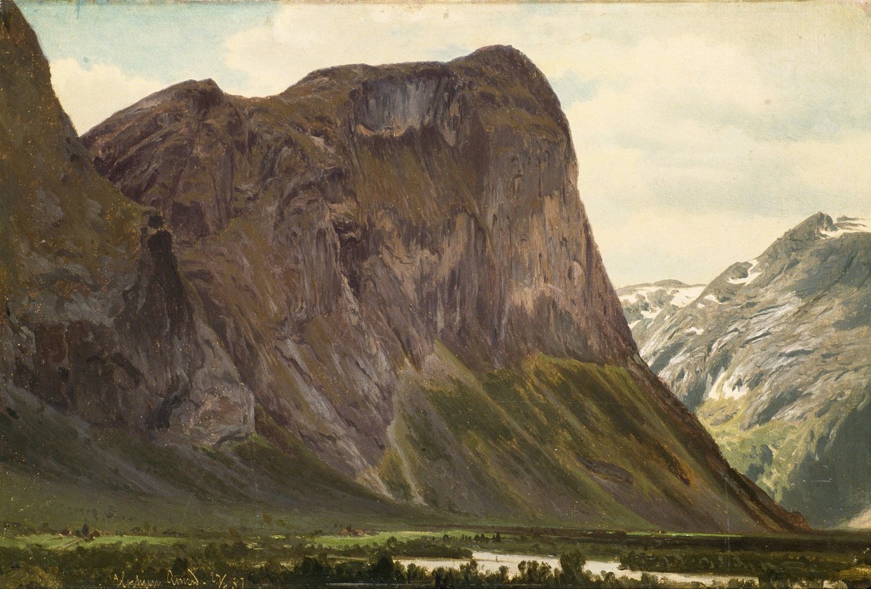 Z Horgheimu v Romsdalu od Johan Fredrik Eckersberg