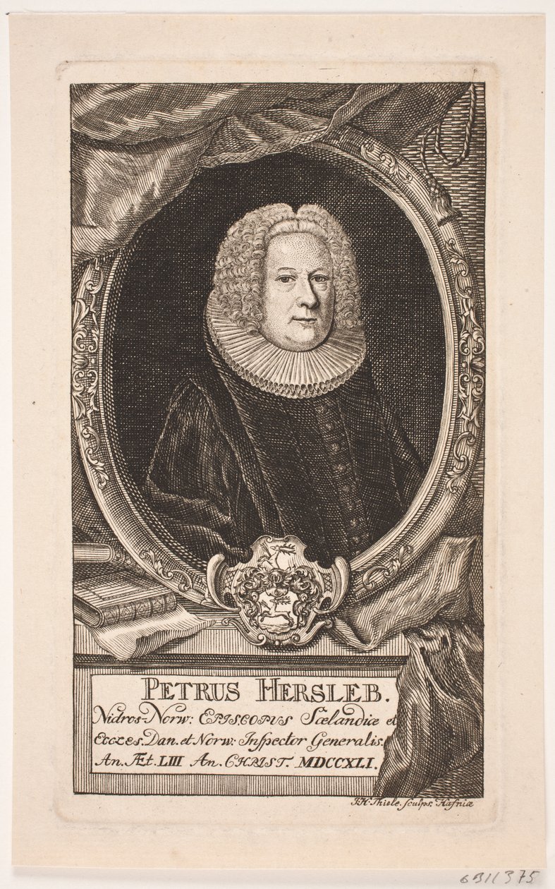 biskup Peder Hersleb od Johan Herman Thiele