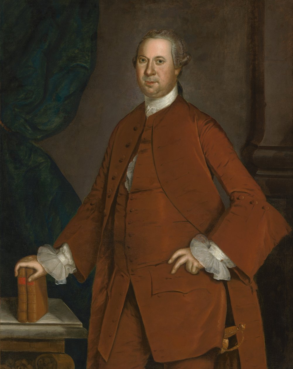 Daniel od svatého Tomáše Jenifer, c. 1760-1770. od Johan Hesselius