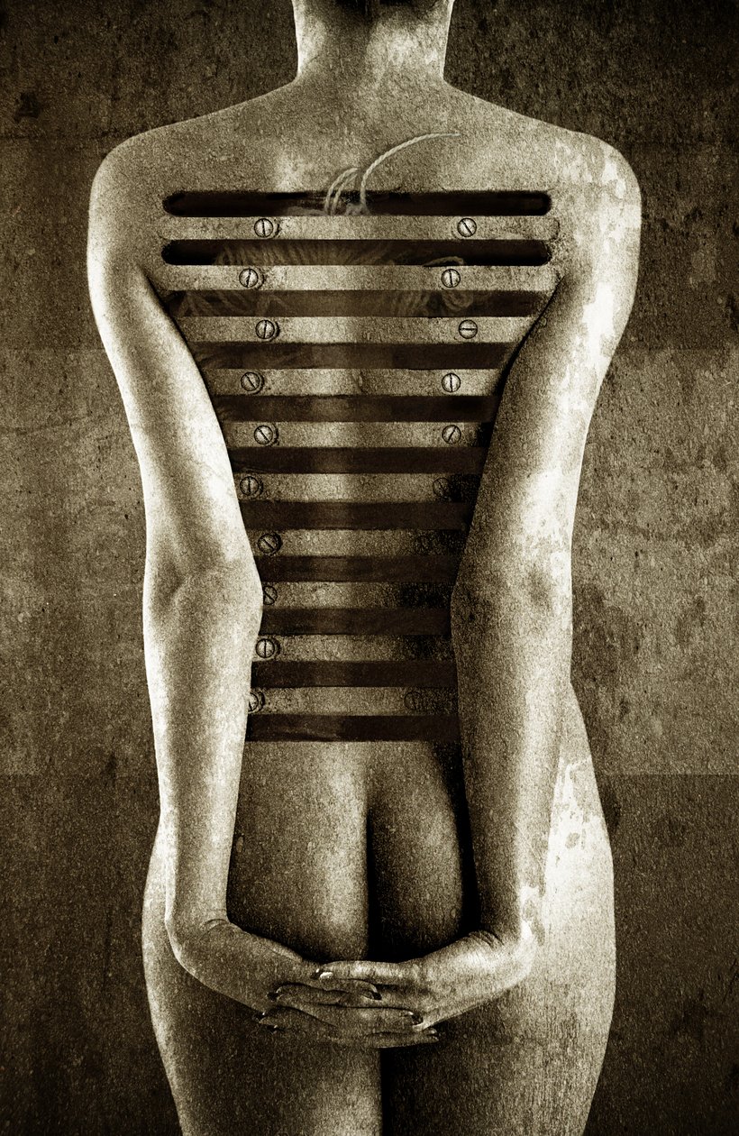Tělo, 2013 (zpracování fotografií) od Johan Lilja