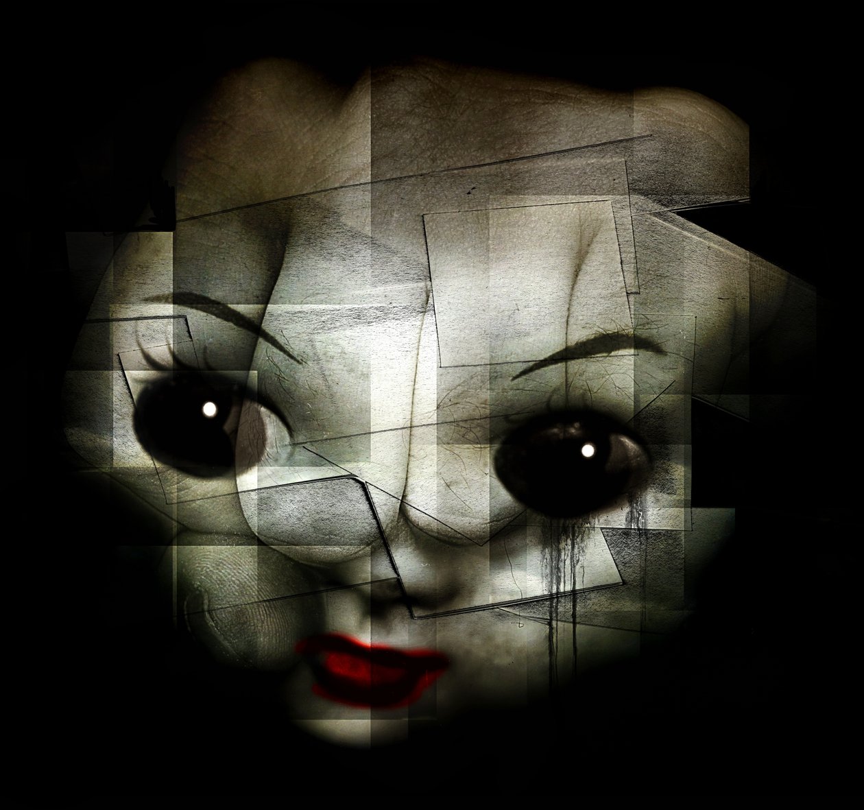 Kill the clown, 2013 (manipulace s fotografiemi) od Johan Lilja