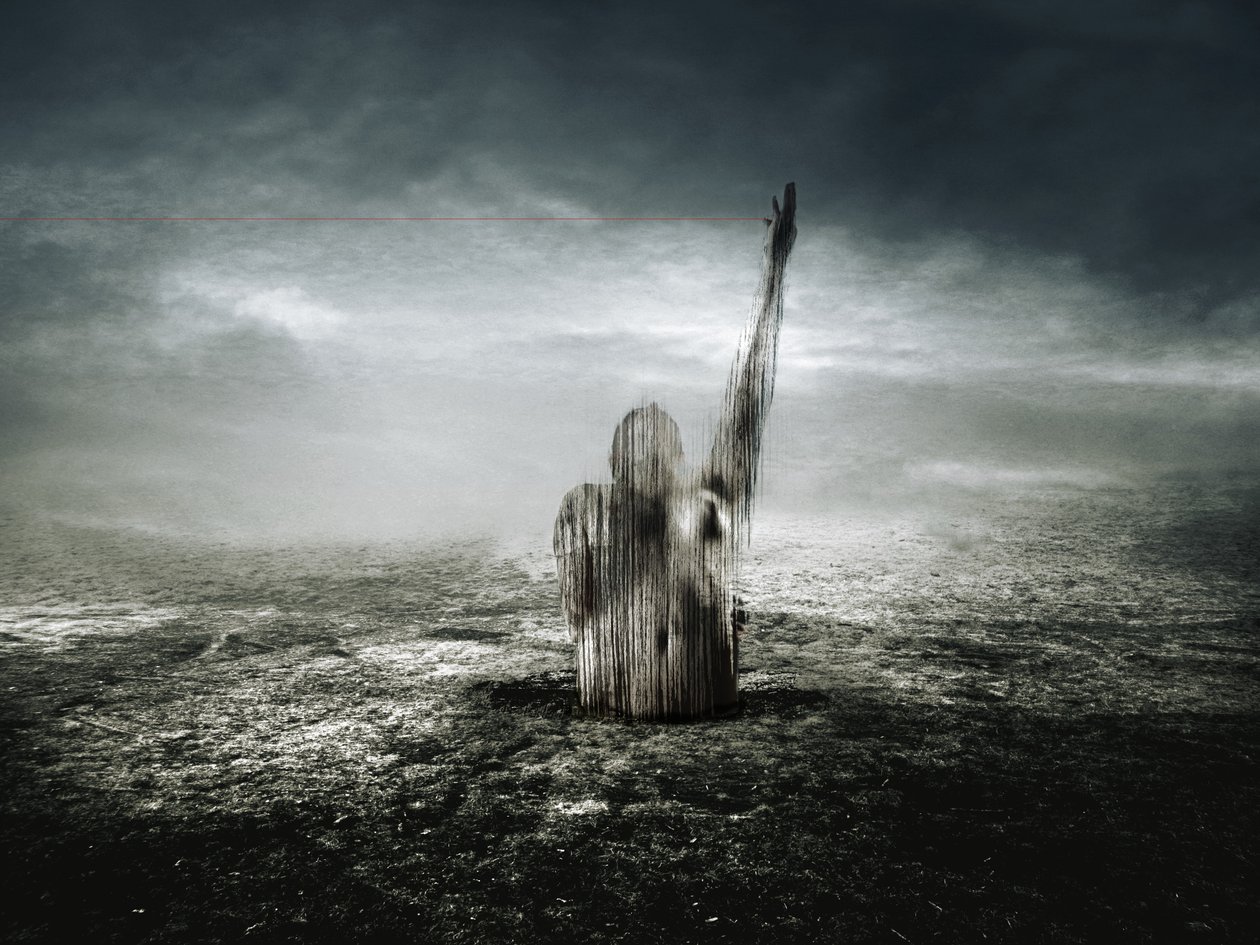 Červená čára, 2013 (fotografie) od Johan Lilja