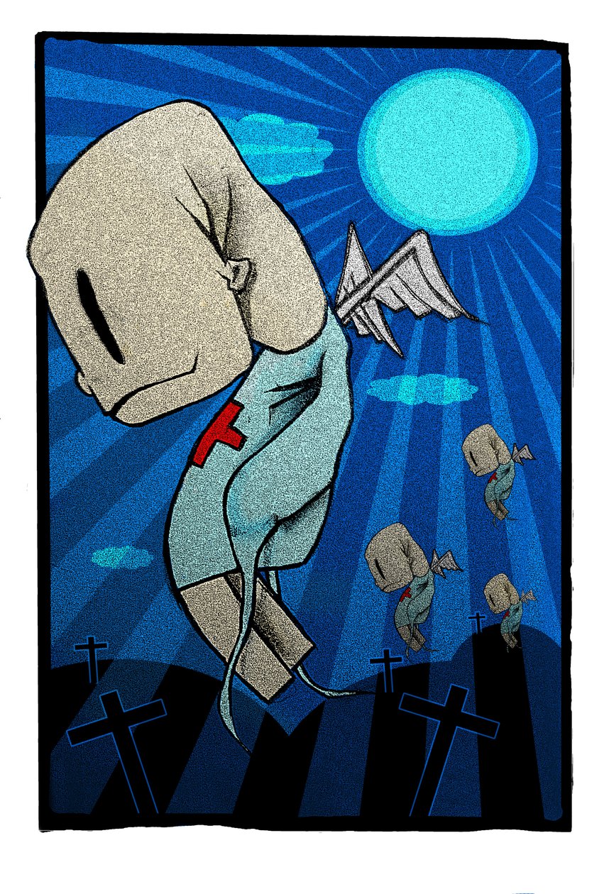 Zombies, 2012 (ilustrace) od Johan Lilja