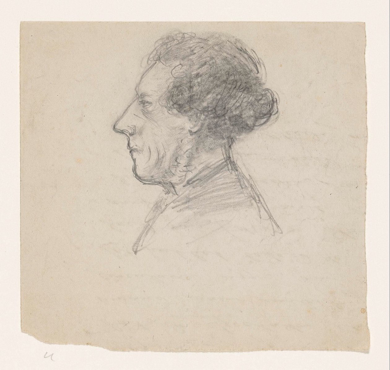 Portrét neznámého od Johan Michaël Schmidt Crans