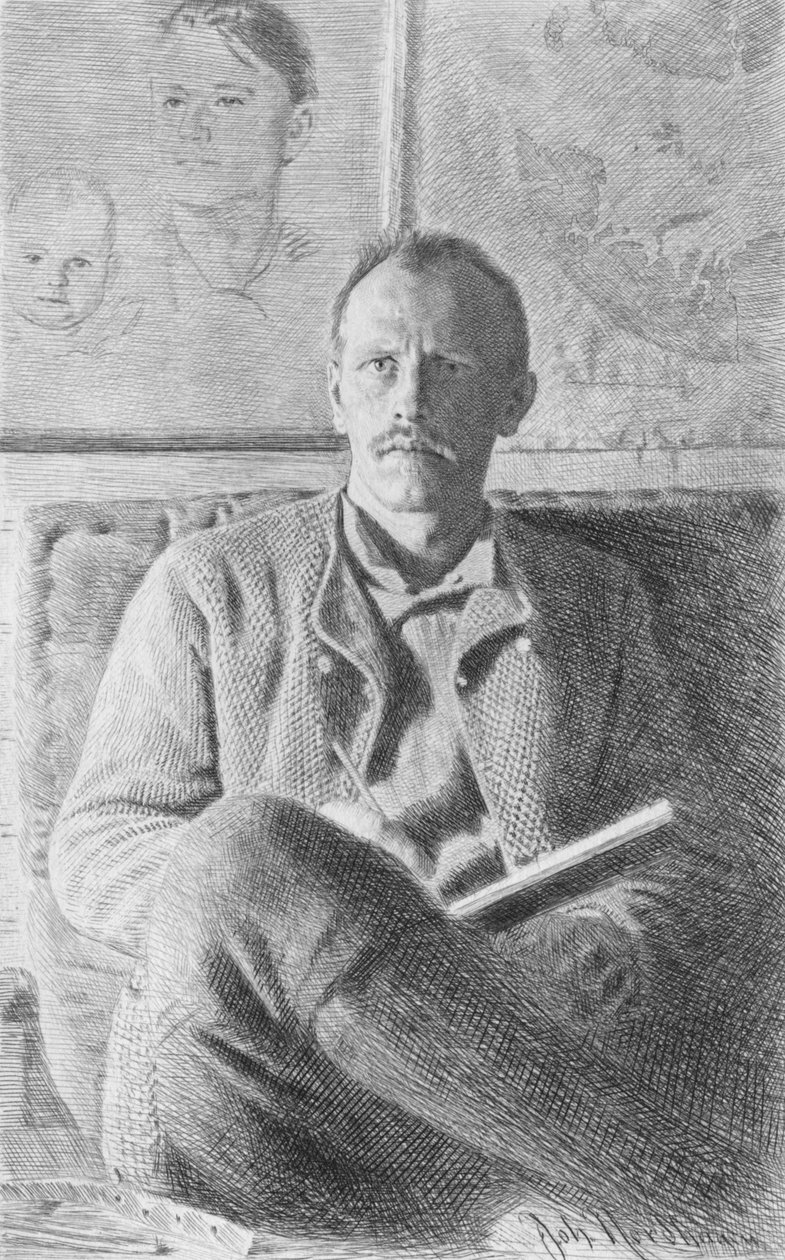 Fridtjof Nansen, 1897 od Johan Nordhagen