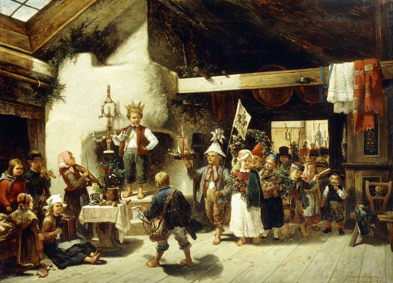 Zvláštní oslava, 1877 od Johan Severin Nilson