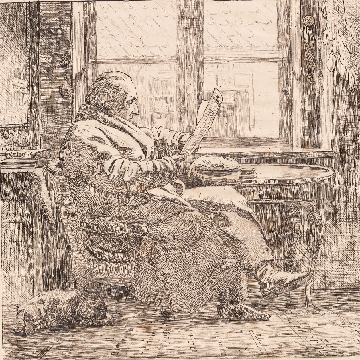 Soudce Emanuel Bonnevie od Johan Thomas Lundbye