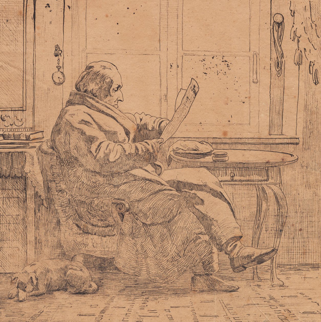 Soudce Emanuel Bonnevie od Johan Thomas Lundbye