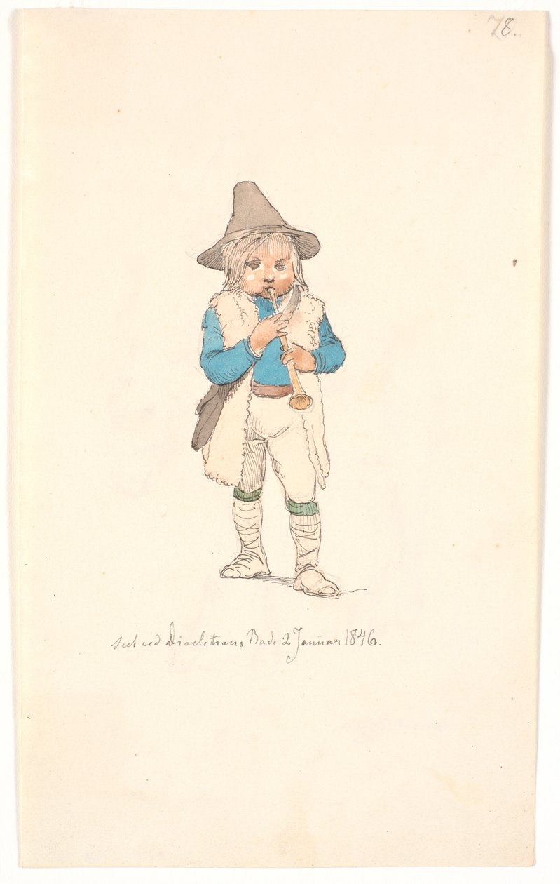 Lille "pifferaro" od Johan Thomas Lundbye
