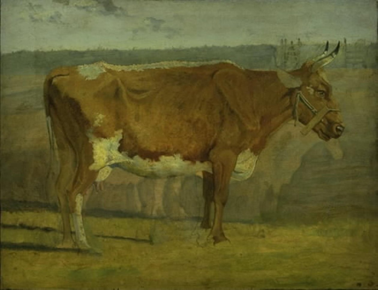 Studie krávy od Johan Thomas Lundbye