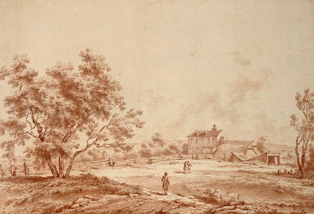Prater eingang anglicky: vchod do prateru od Johann Christian Brand