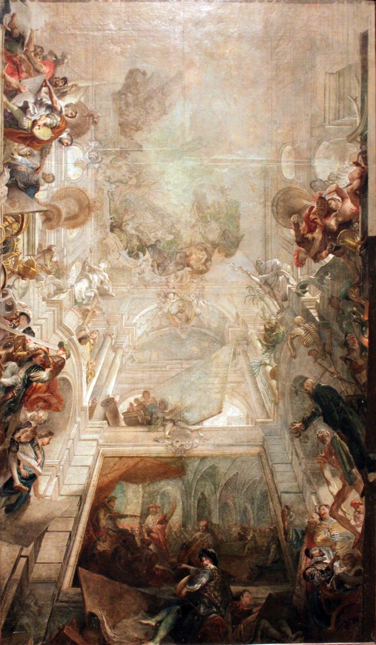 Triumf umění a věd od Johann Evangelist Holzer