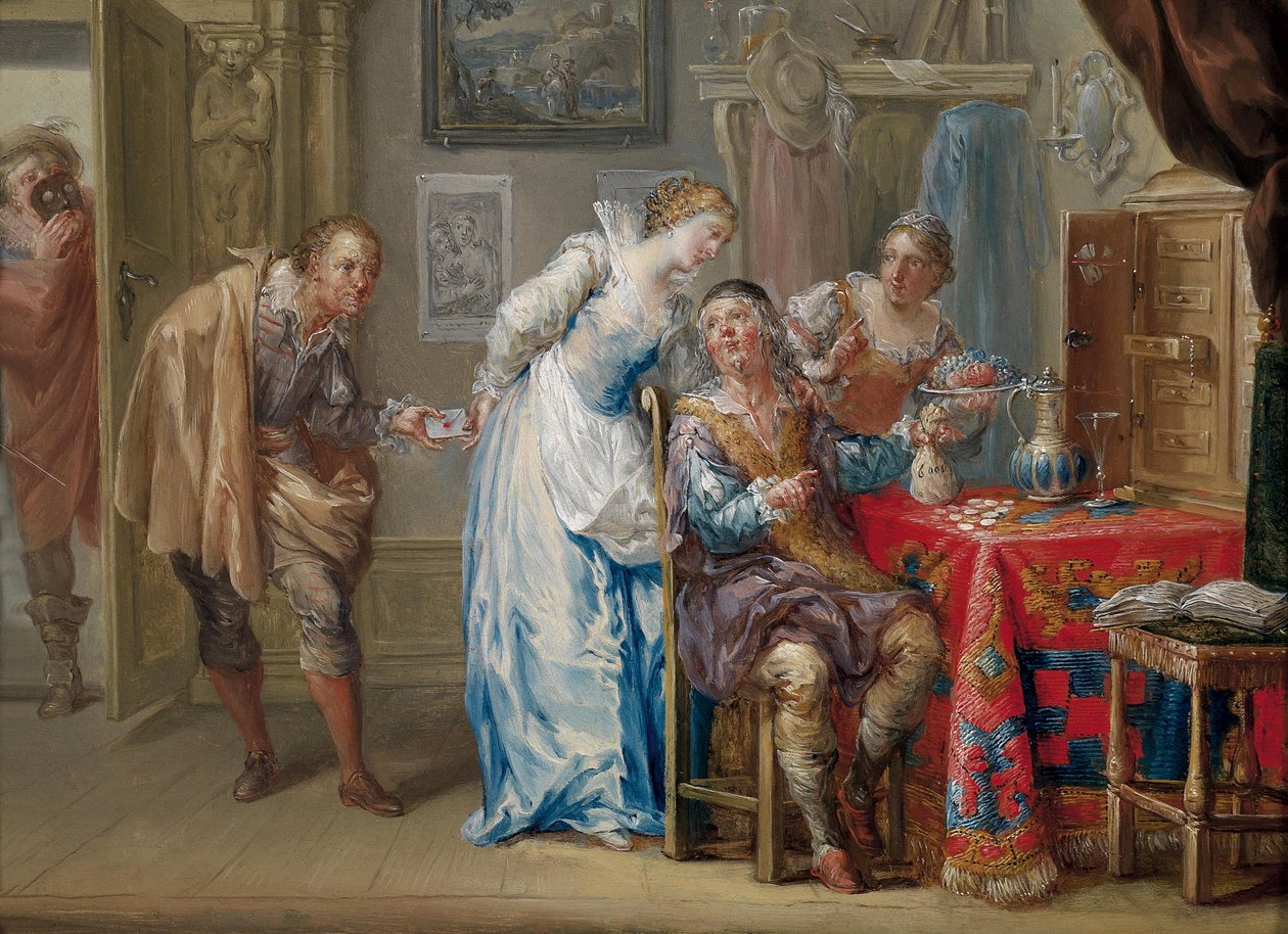 Milostný dopis od Johann Georg Platzer