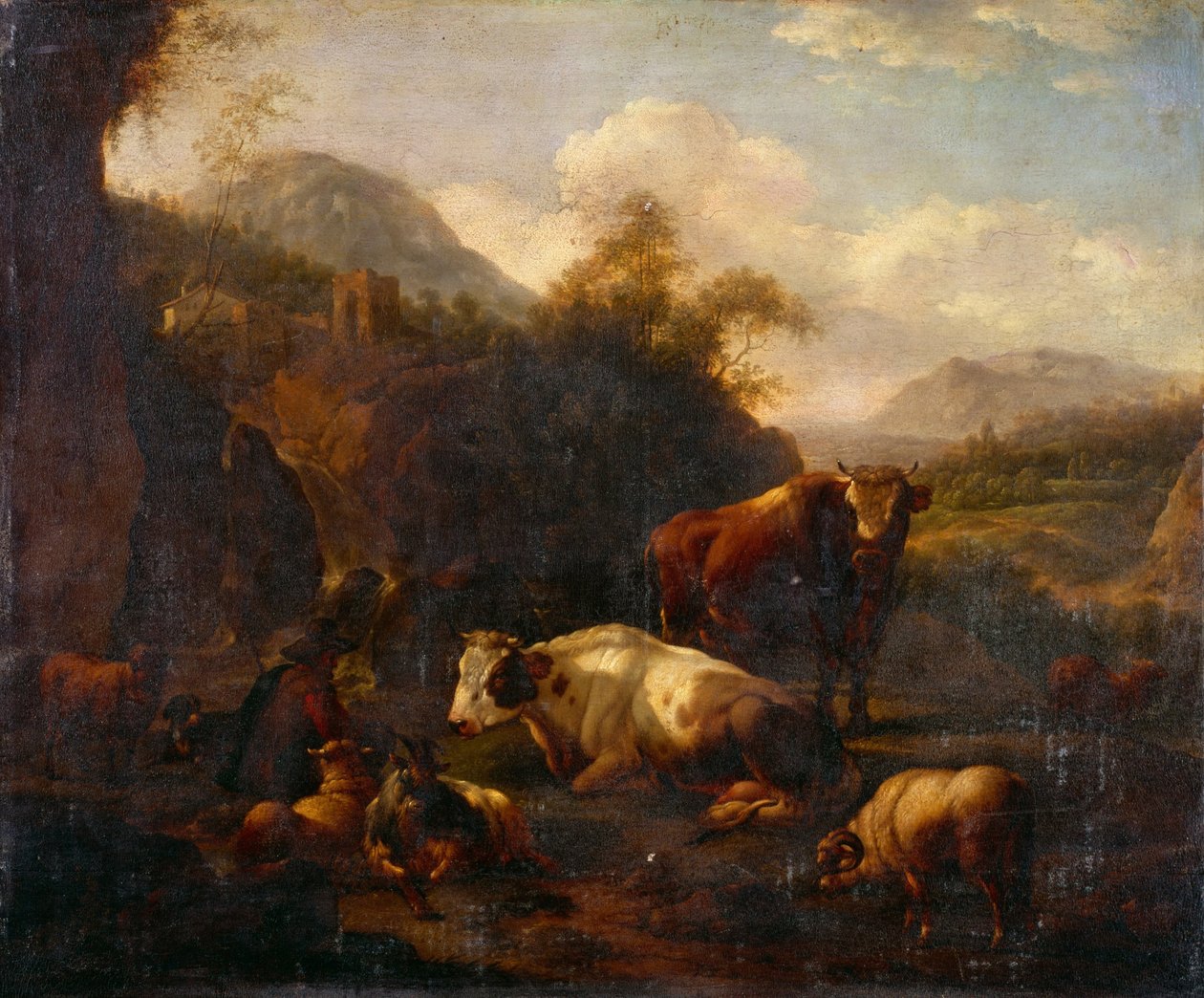 Krajina od Johann Heinrich Roos