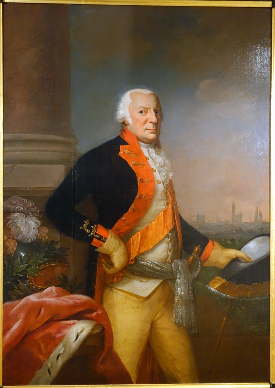 Vévoda Carl Wilhelm Ferdinand od Johann Heinrich Schroder