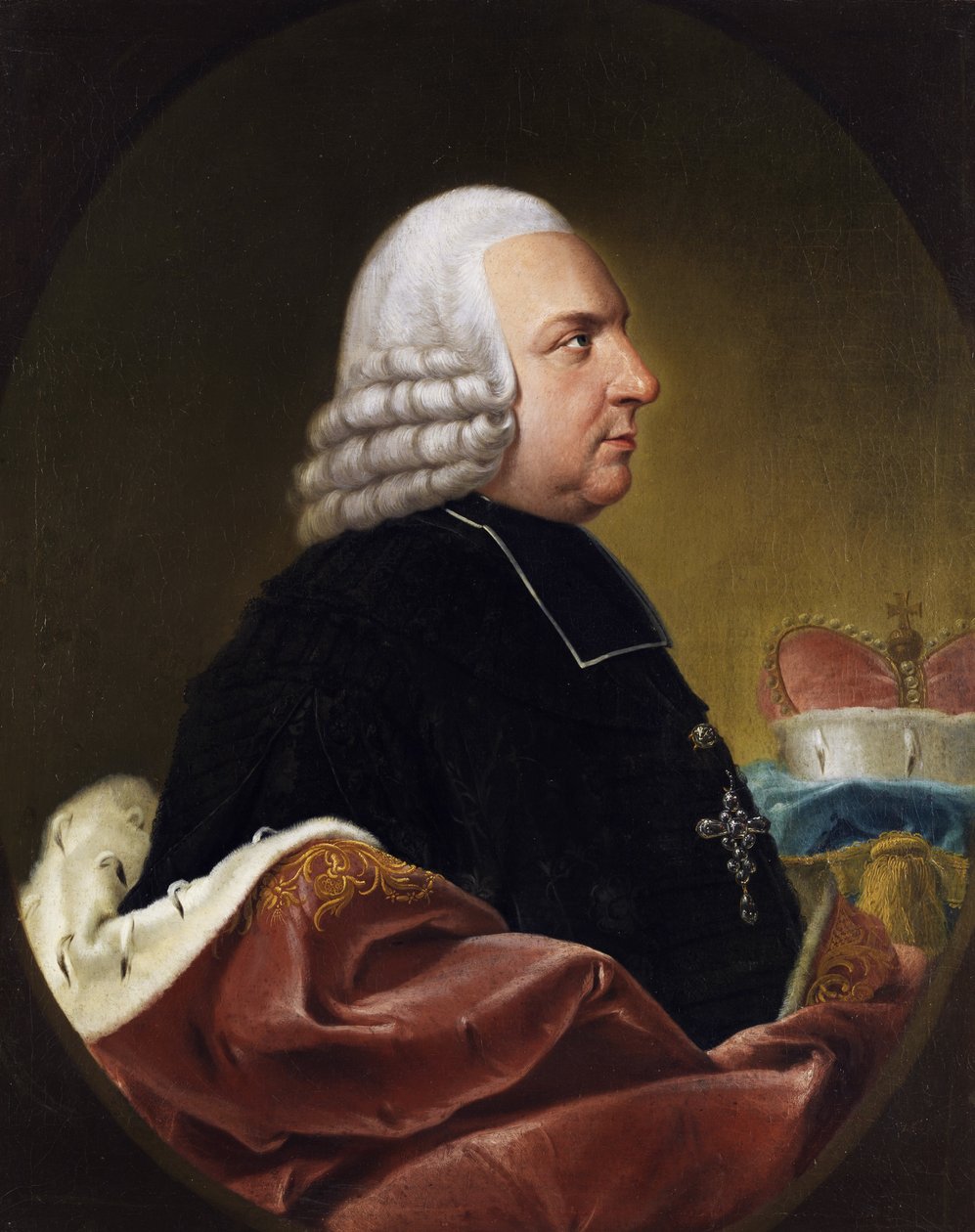 Portrét Lothara Franze von Schönborn od Johann Jakob Ihle