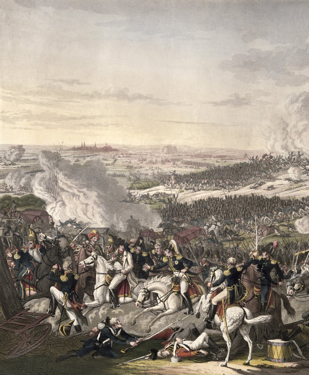 Napoleonův let, Waterloo, 18. června 1815 od Johann Moritz Rugendas