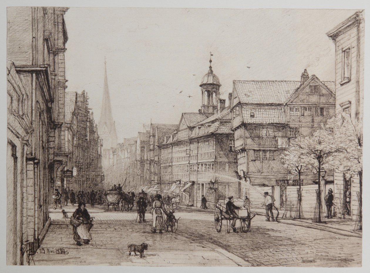 Spitalerstraße od Johann Theobald Riefesell