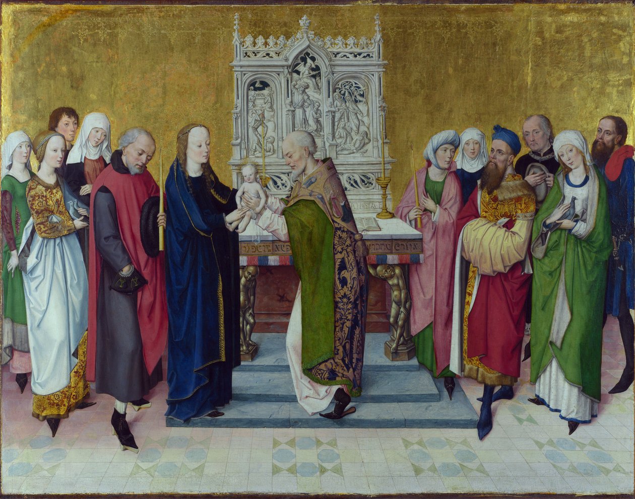 Prezentace v chrámu od Johann van Duyren