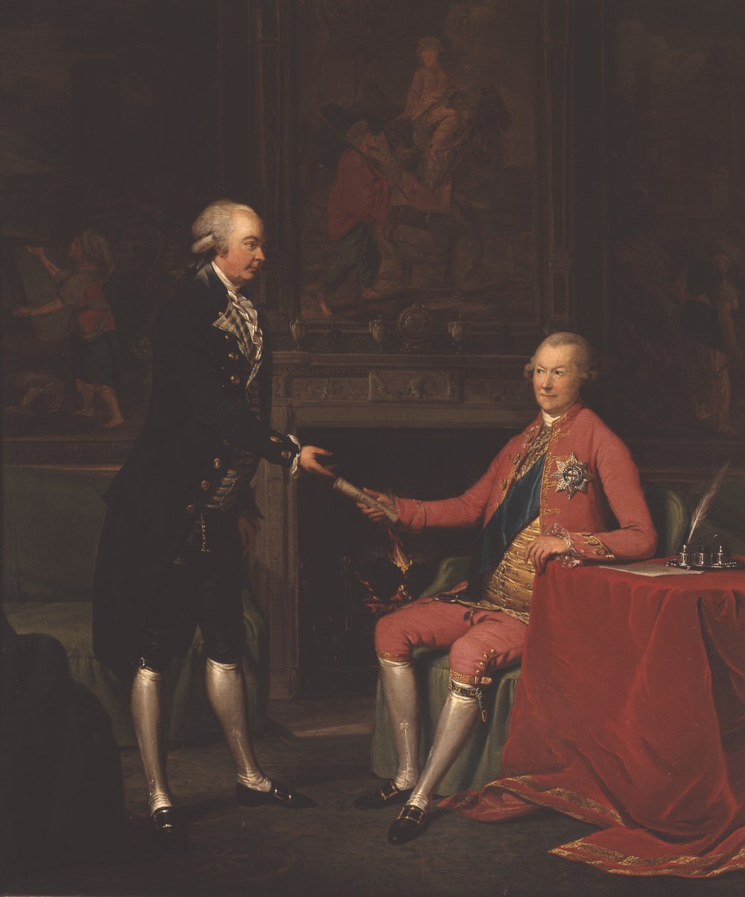 Portrét Hugha od Johann (circle of) Zoffany