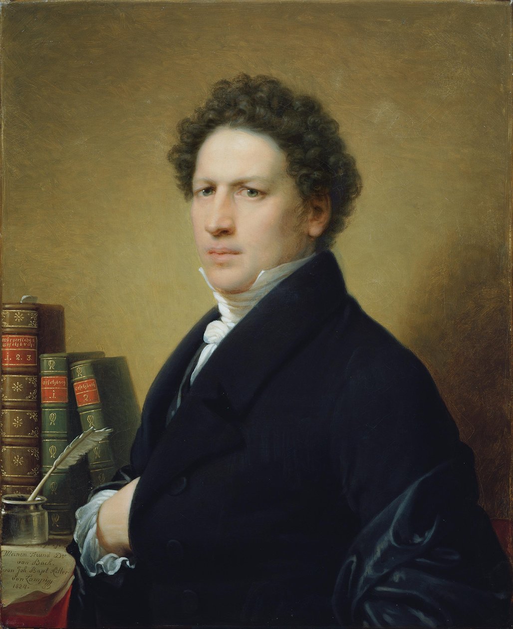 Dr. von Bach od Johann Baptist Lampi d. Ä.