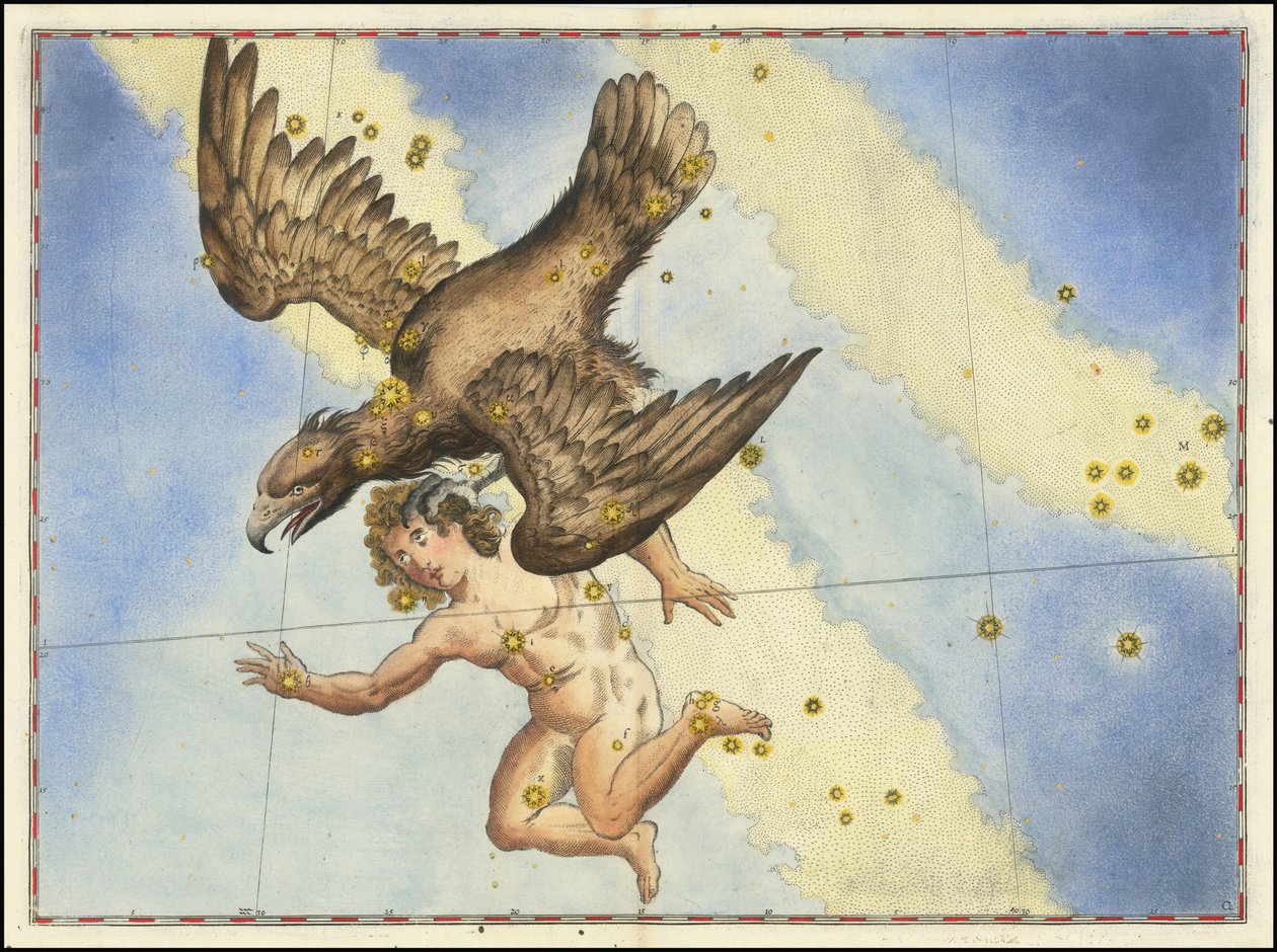 Johann Bayer - Aquila od Johann Bayer