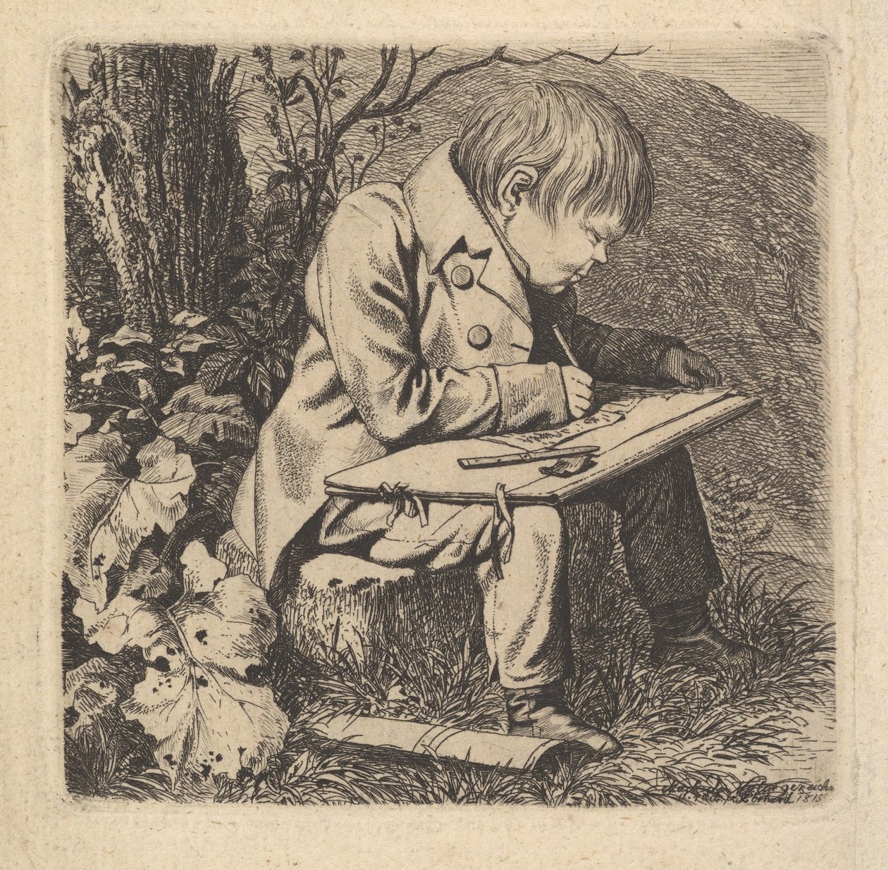 Umělec Hoffman, 1815. od Johann Christian Erhard