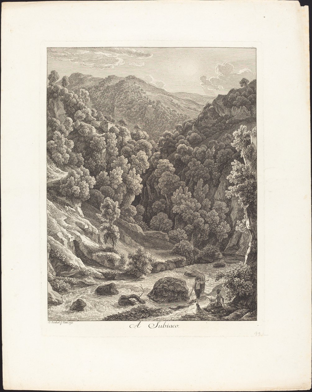 Subiaco od Johann Christian Reinhart