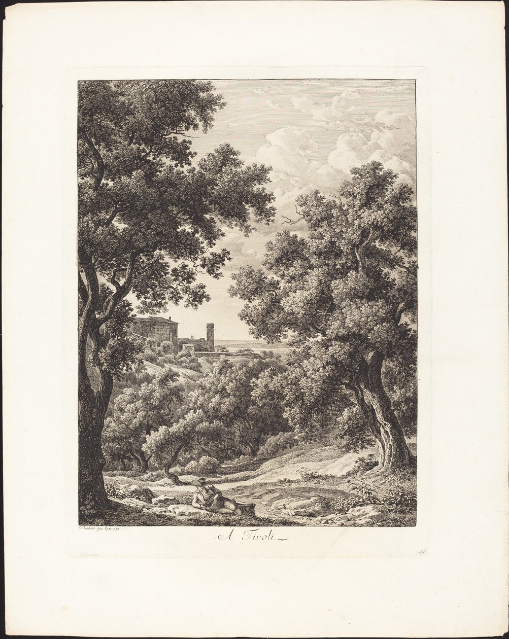 A Tivoli od Johann Christian Reinhart