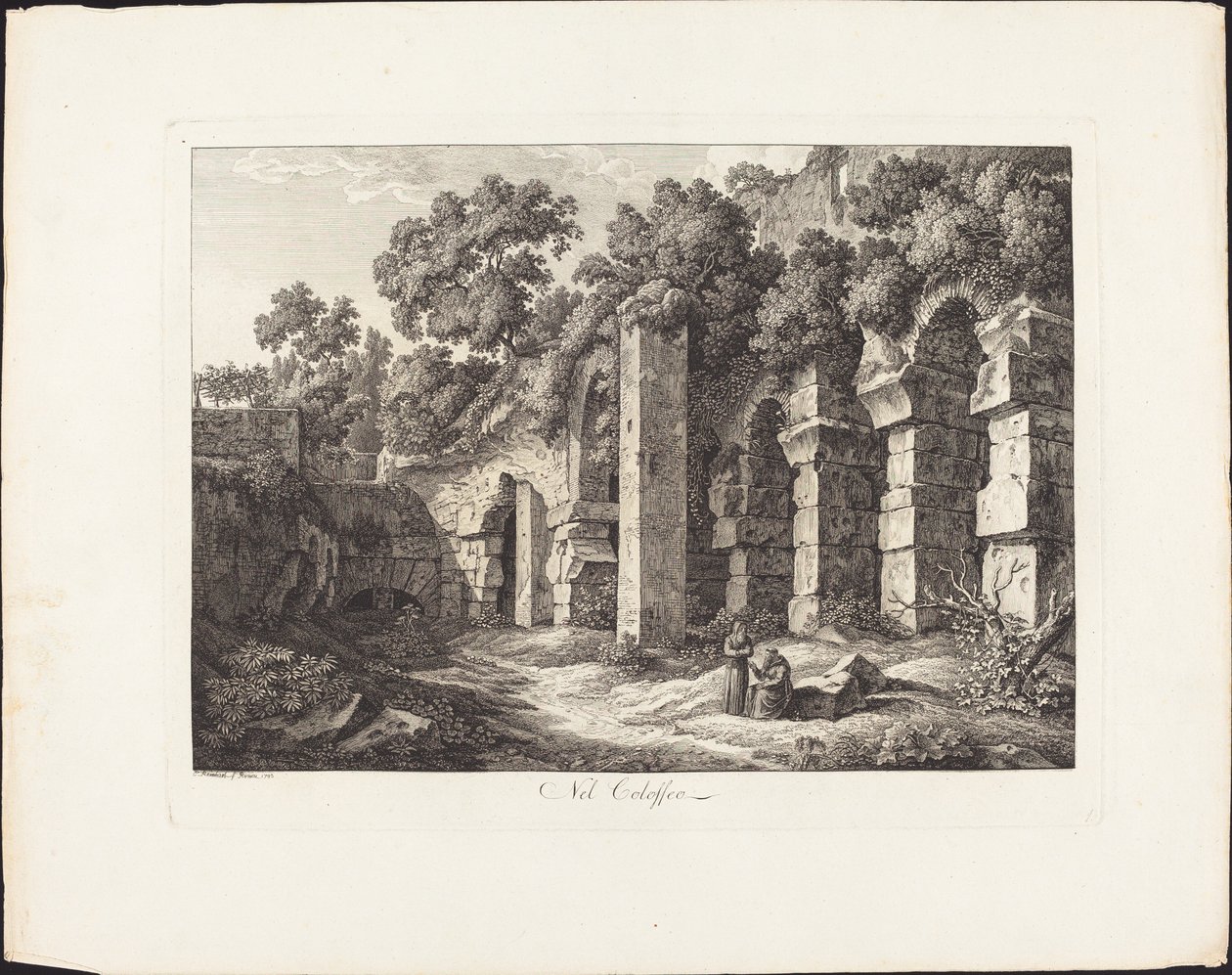 V Koloseu od Johann Christian Reinhart