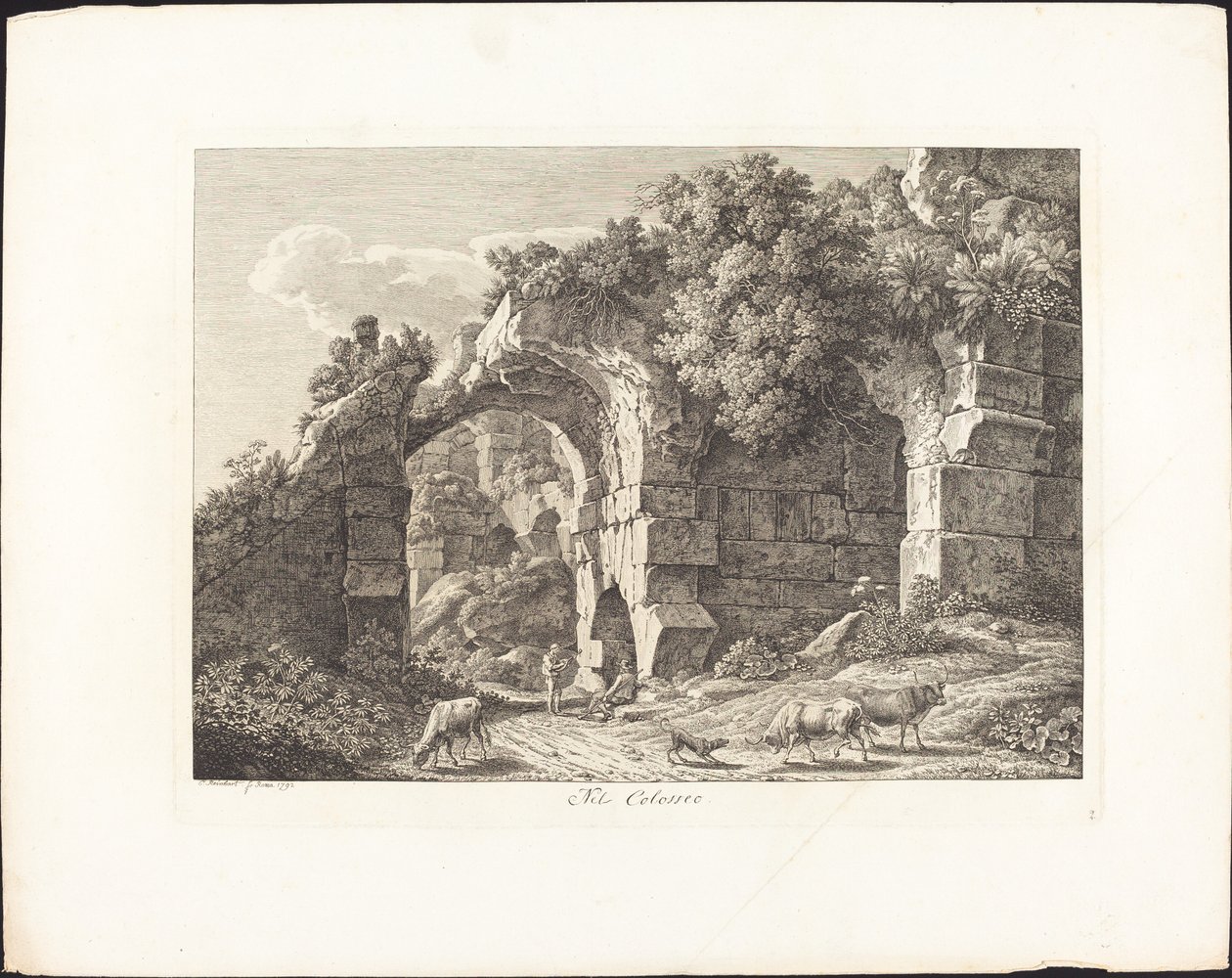 V Koloseu od Johann Christian Reinhart