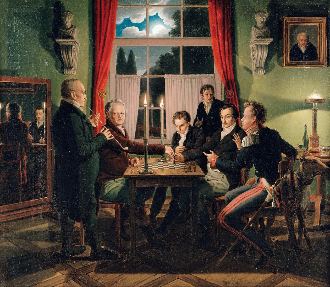 Šachová hra od Johann Erdmann Hummel