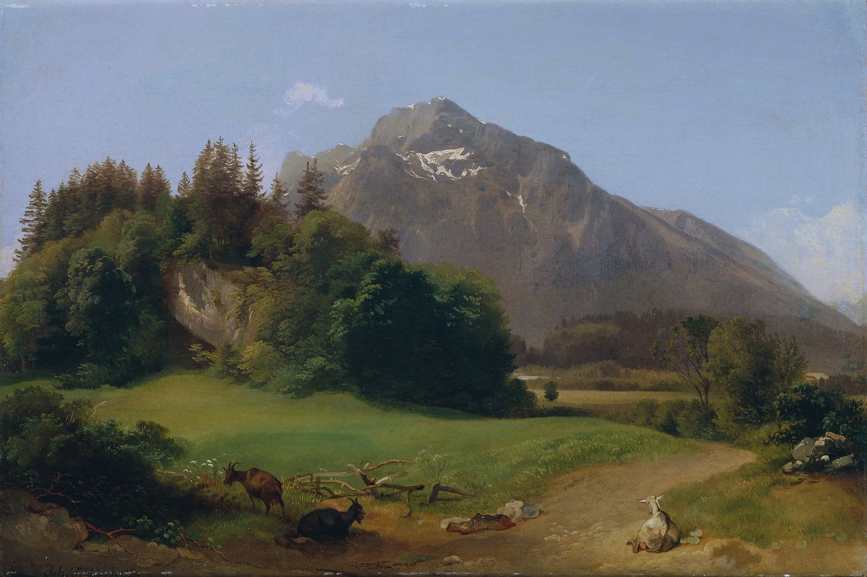 nedaleko Salzburgu od Johann Fischbach