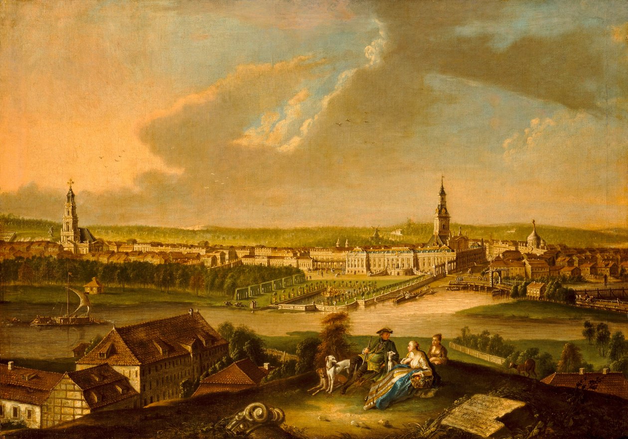 Němčina: Postupim z Brauhausbergu, Seconde Vue od Johann Friedrich Meyer