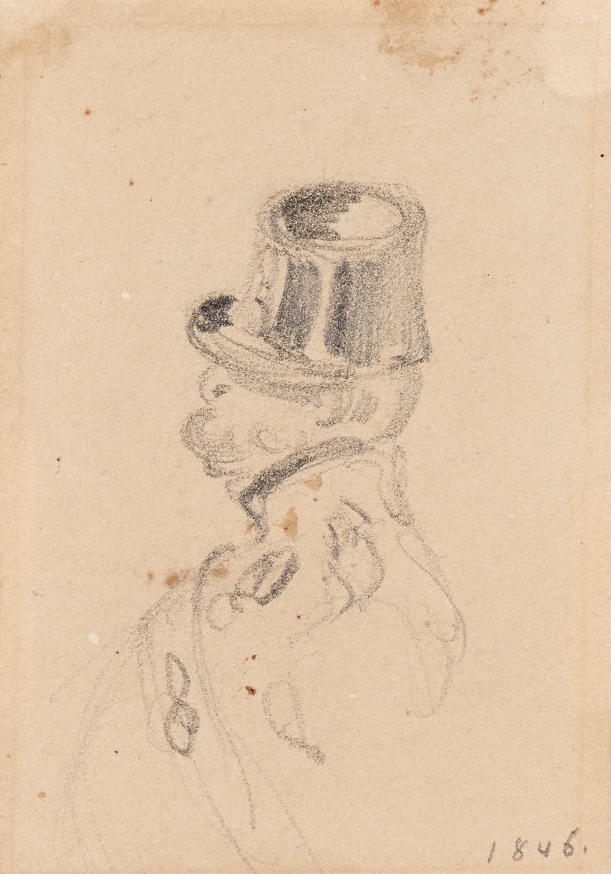 Náčrt vojáka od Johann Friedrich Treml