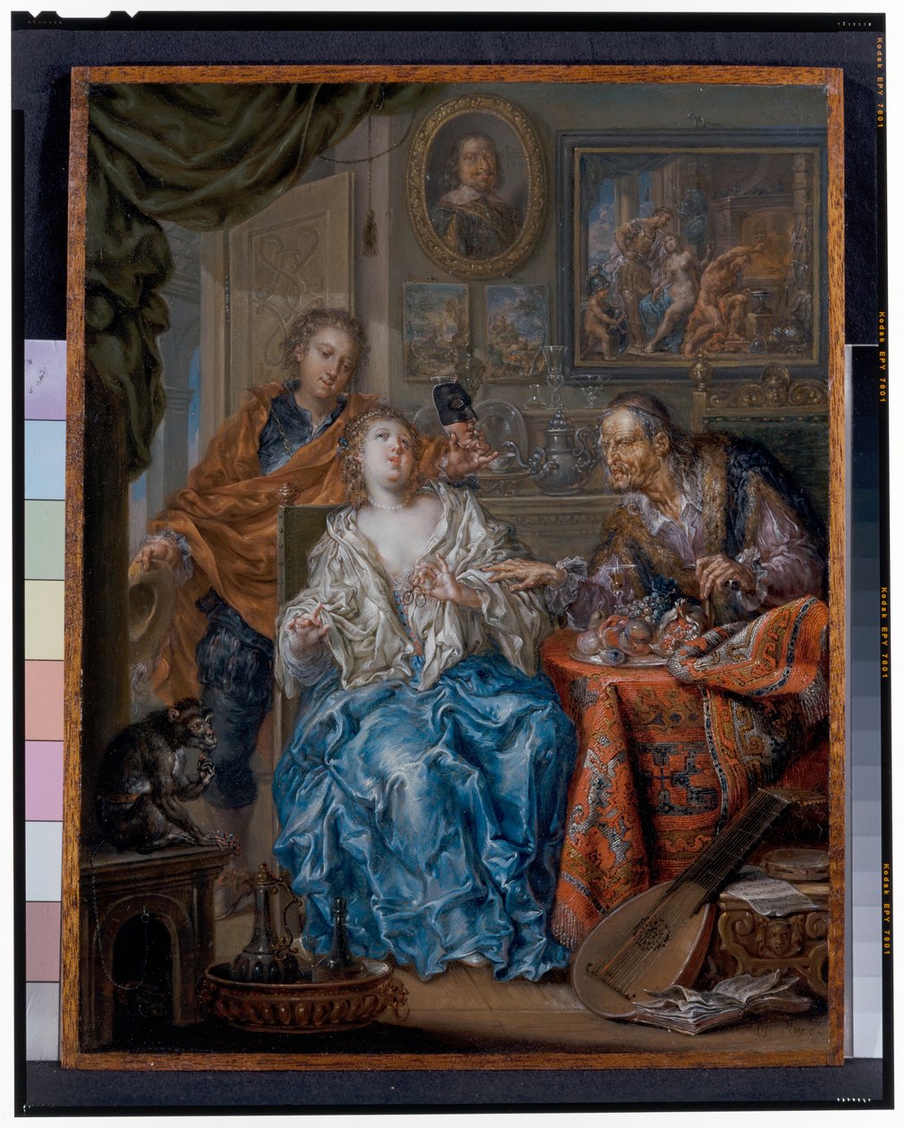 Alegorie lásky od Johann Georg Platzer