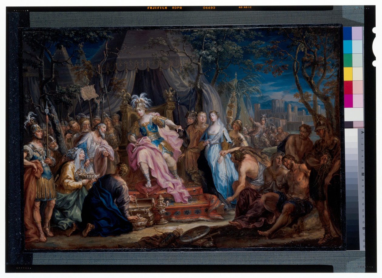 Scipioksen pidättäytyminen od Johann Georg Platzer