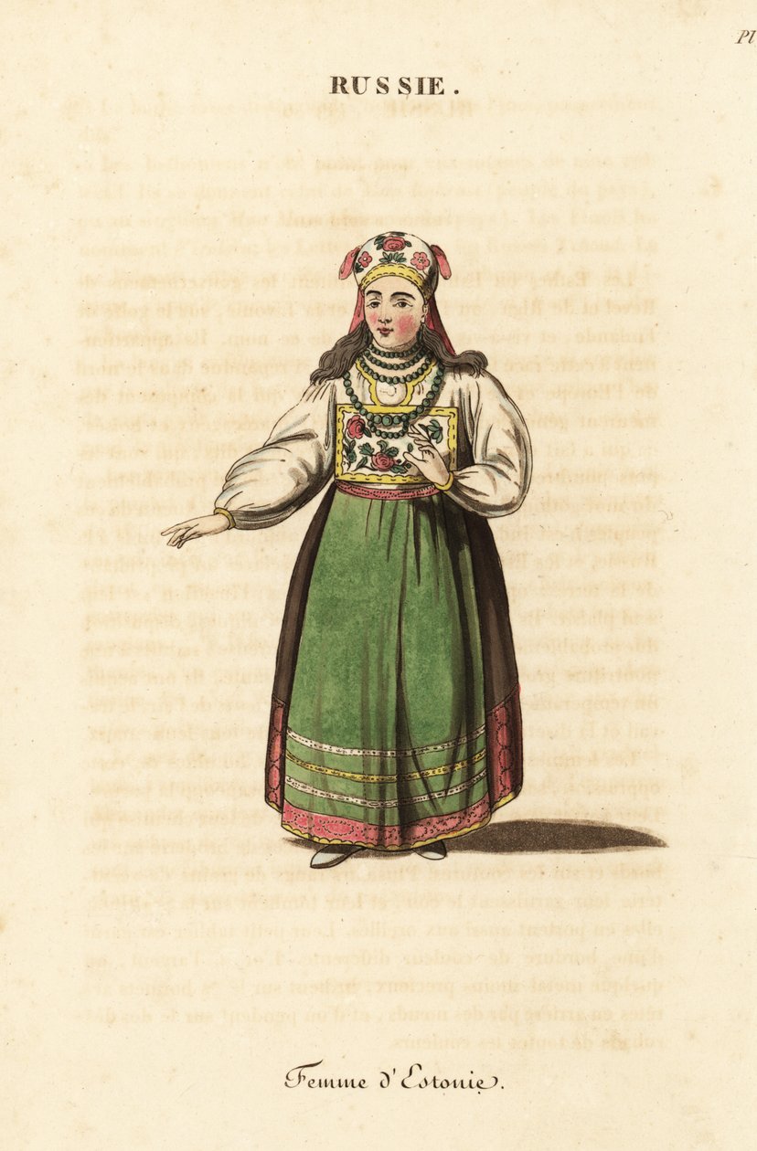 Vdaná žena z Estonska od Johann Gottlieb Georgi