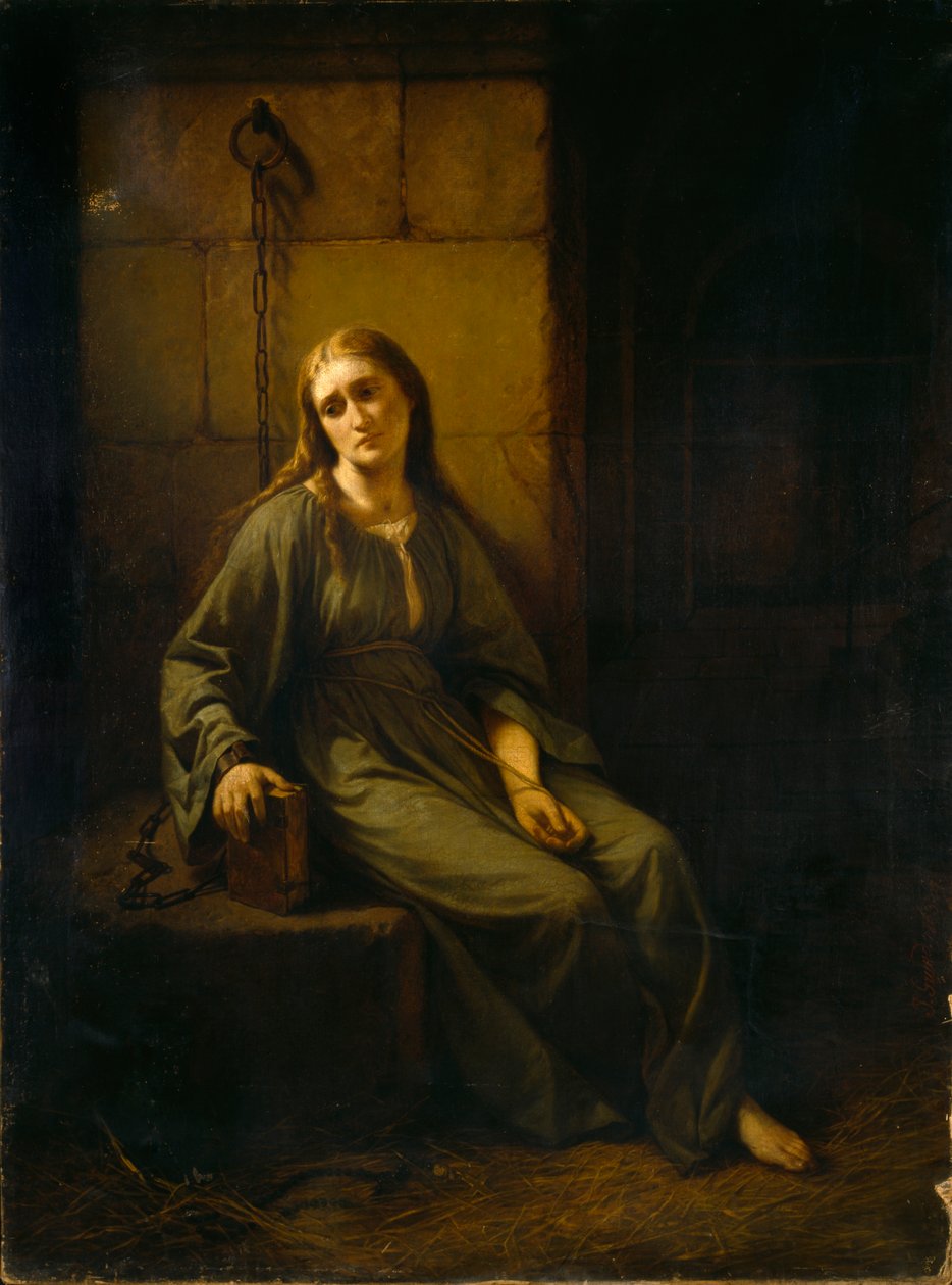 Markétka ve vězení, 1863-1867. od Johann Grund