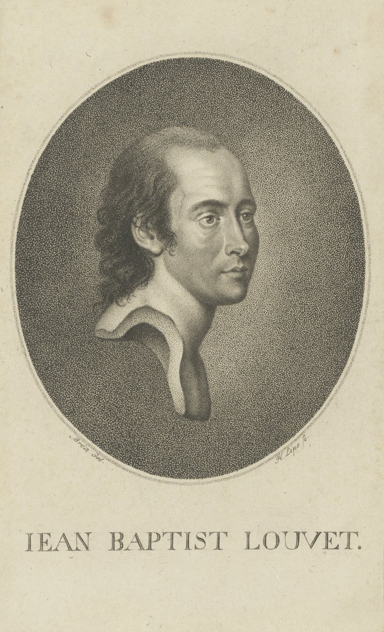 Jean-Baptiste Louvet de Couvray 1760-1797, 90. léta 18. století. od Johann Heinrich Lips