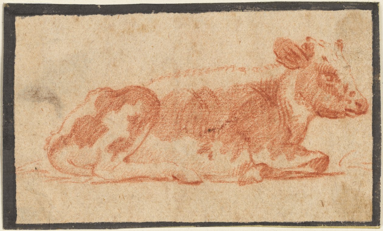 Kráva od Johann Heinrich Roos
