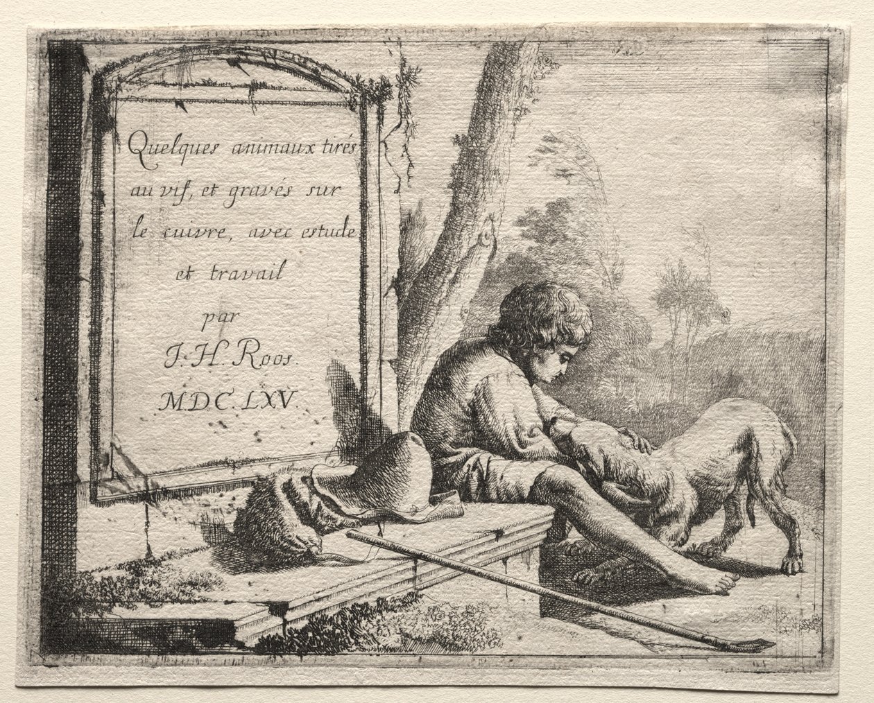 Johann Heinrich Roos Shepherding series, 1665. od Johann Heinrich Roos