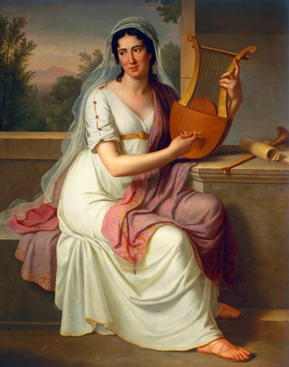 Isabella Colbranová od Johann Heinrich Schmidt
