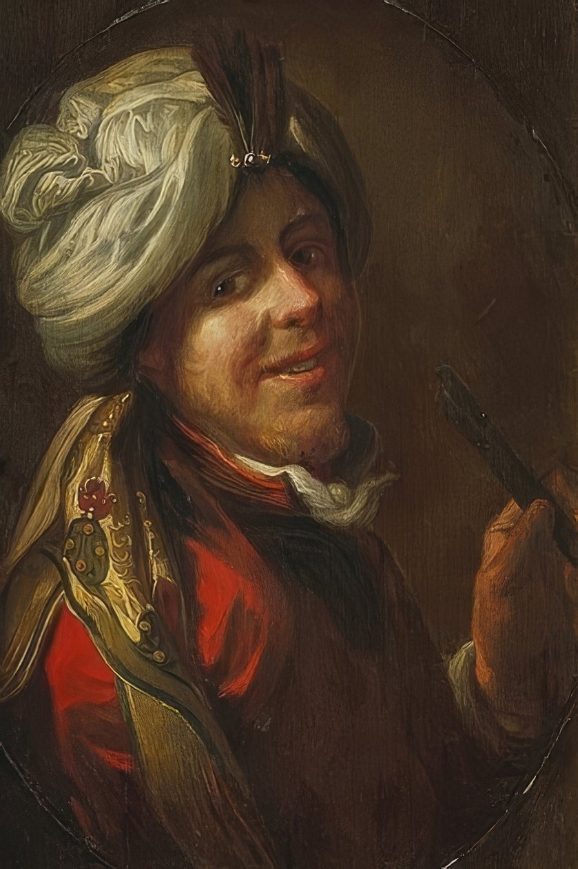 Portrét mladého Turka. Kolem roku 1650 od Johann Hulsman