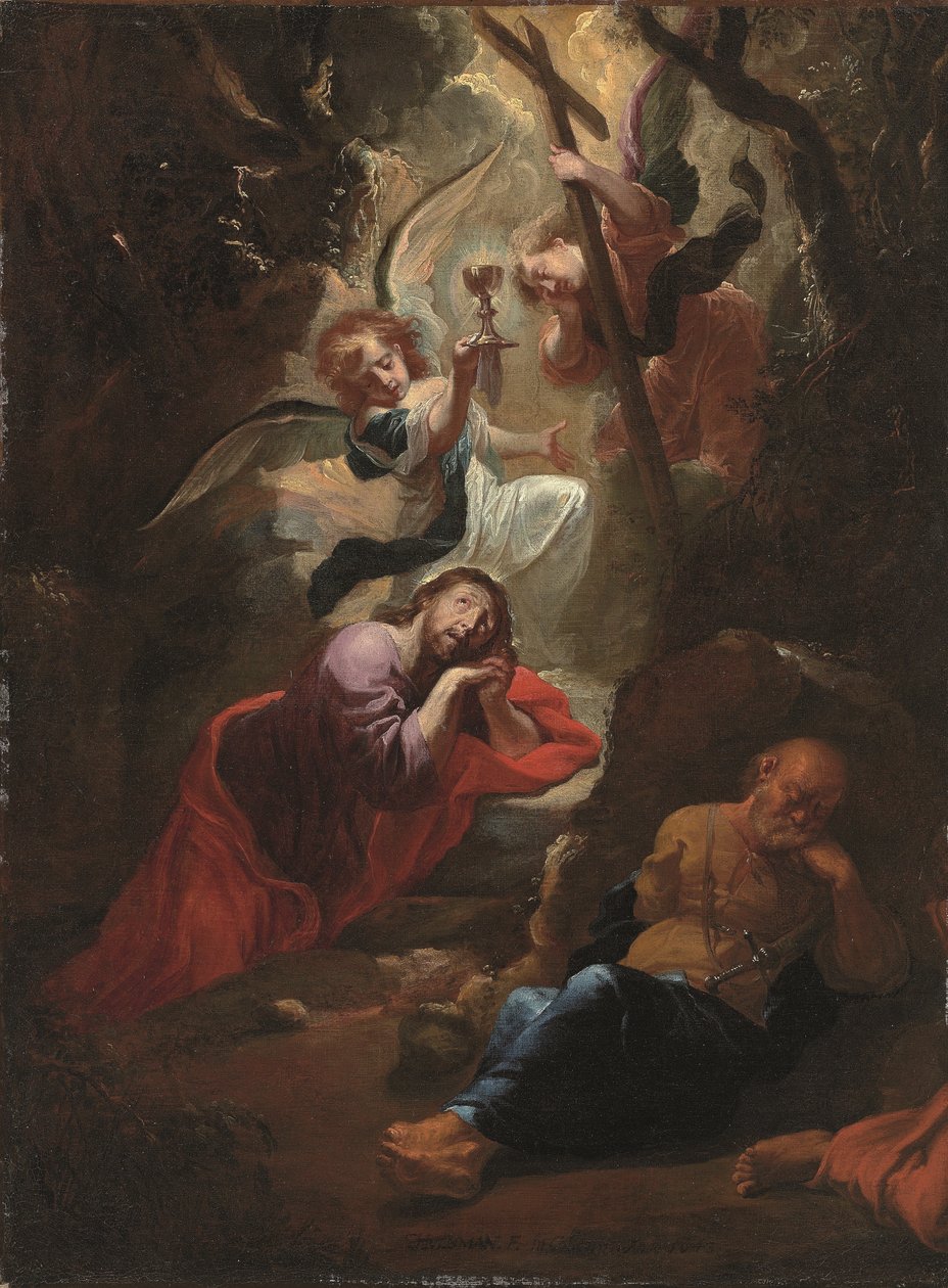 Agónie v zahradě od Johann Hulsman