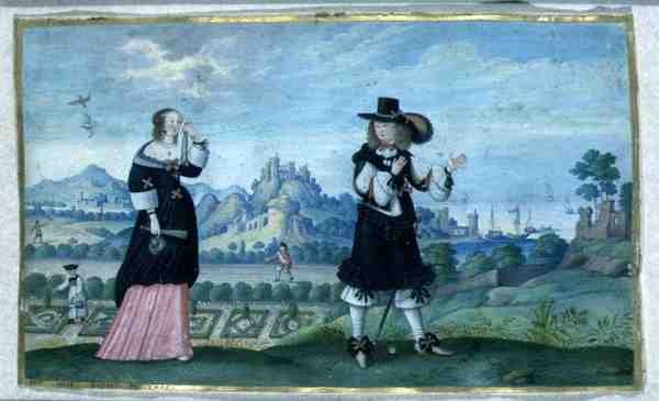 Láskyplné rozloučení od Johann Jacob Besserer
