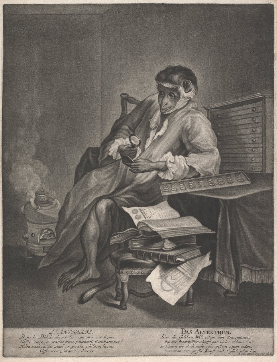 Obchodník se starožitnostmi od Johann Jacobus Haid